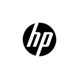 HPs logotyp - Handla elektronik hos HP med rabatt genom Seiva.