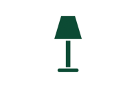 Ikon - grön lampa | Rabatt på belysning till arbetsplatsen - Seiva.