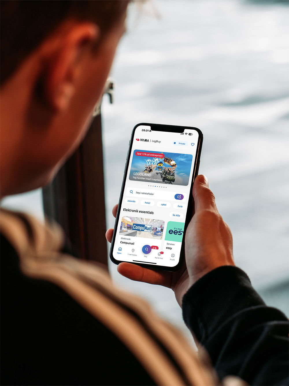 Man Holding iPhone Mockup-1